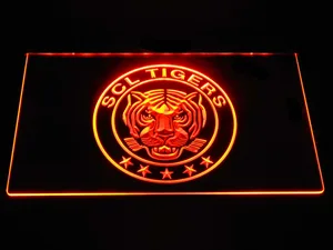 SCL Tigers LED Neon Sign