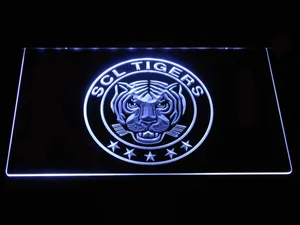 SCL Tigers LED Neon Sign