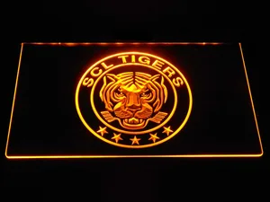 SCL Tigers LED Neon Sign