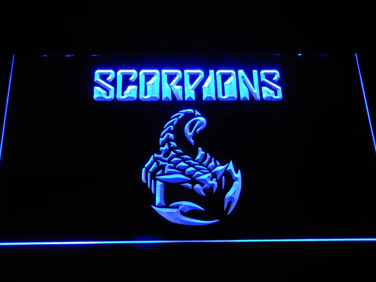 Scorpions LED Neon Sign