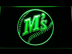 Seattle Mariners 1987-1992 LED Neon Sign - Legacy Edition