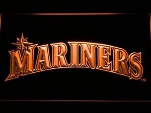 Seattle Mariners 4 LED Neon Sign