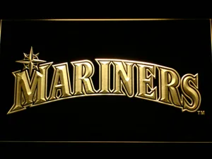 Seattle Mariners 4 LED Neon Sign