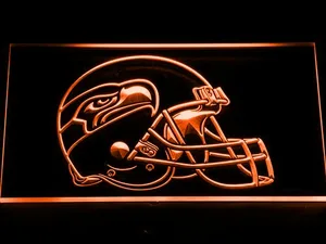 Seattle Seahawks Helmet LED Neon Sign