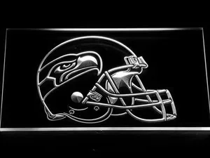 Seattle Seahawks Helmet LED Neon Sign