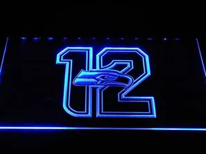 Seattle Seahawks New 12th Man LED Neon Sign