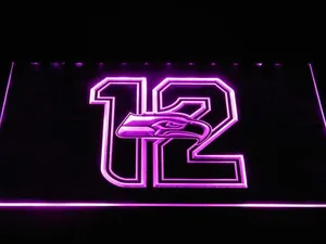 Seattle Seahawks New 12th Man LED Neon Sign