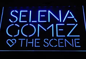 Selena Gomez & The Scene LED Neon Sign