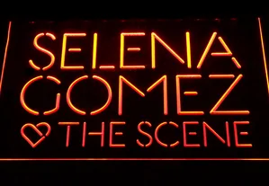 Selena Gomez & The Scene LED Neon Sign