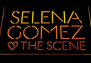 Selena Gomez & The Scene LED Neon Sign