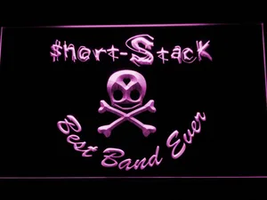 Short Stack Best Band Ever LED Neon Sign