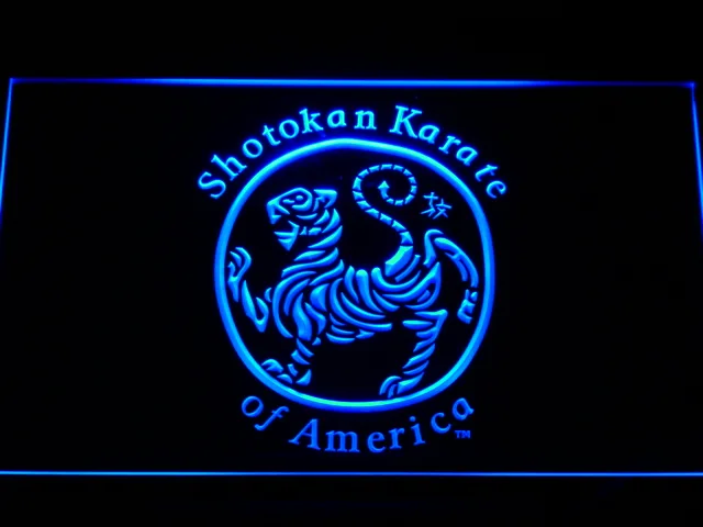 Shotokan Karate Tiger LED Neon Sign