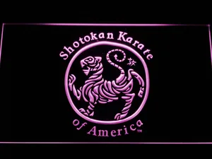 Shotokan Karate Tiger LED Neon Sign