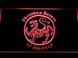 Shotokan Karate Tiger LED Neon Sign