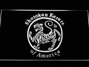 Shotokan Karate Tiger LED Neon Sign