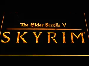 Skyrim The Elder Scrolls LED Neon Sign