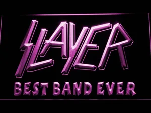 Slayer Best Band Ever LED Neon Sign
