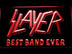 Slayer Best Band Ever LED Neon Sign