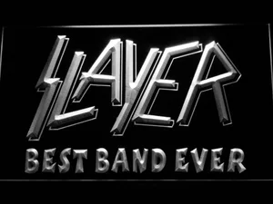 Slayer Best Band Ever LED Neon Sign