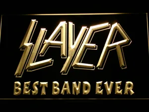 Slayer Best Band Ever LED Neon Sign