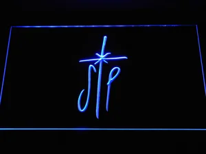 Smashing Pumpkins Cross LED Neon Sign