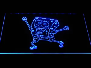 Spongebob Squarepants Ready for Adventure LED Neon Sign