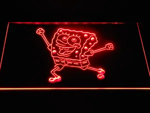 Spongebob Squarepants Ready for Adventure LED Neon Sign