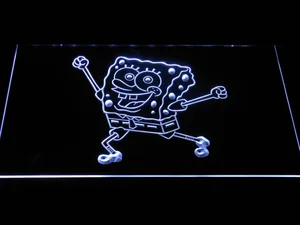 Spongebob Squarepants Ready for Adventure LED Neon Sign
