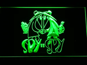 Spy VS Spy LED Neon Sign