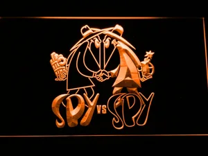 Spy VS Spy LED Neon Sign