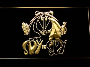 Spy VS Spy LED Neon Sign