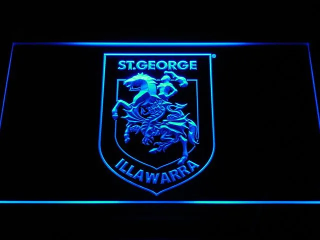 St. George Illawarra Dragons Type 2 LED Neon Sign