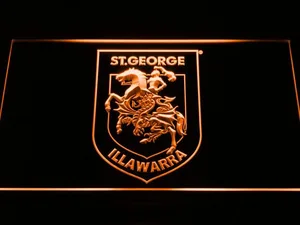 St. George Illawarra Dragons Type 2 LED Neon Sign