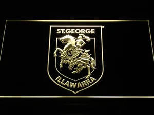 St. George Illawarra Dragons Type 2 LED Neon Sign