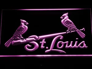 St. Louis Cardinals Birds LED Neon Sign