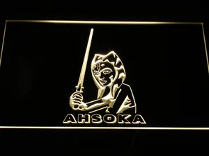 Star Wars Ahsoka Tano LED Neon Sign