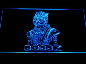 Star Wars Bossk LED Neon Sign