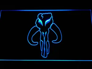 Star Wars Bounty Hunter LED Neon Sign