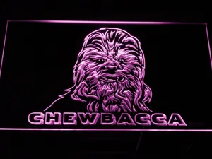 Star Wars Chewbacca LED Neon Sign