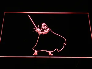 Star Wars Darth Vader Light Saber LED Neon Sign