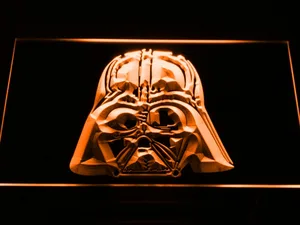 Star Wars Darth Vader Mask LED Neon Sign