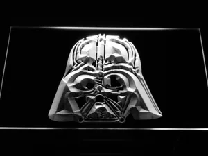 Star Wars Darth Vader Mask LED Neon Sign