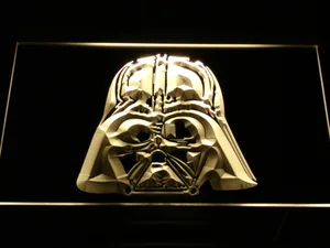 Star Wars Darth Vader Mask LED Neon Sign
