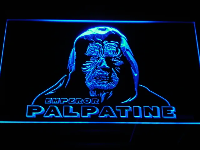 Star Wars Emperor Palpatine LED Neon Sign