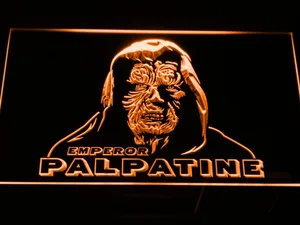 Star Wars Emperor Palpatine LED Neon Sign