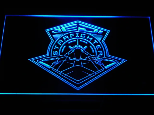 Star Wars Jedi Starfighter LED Neon Sign