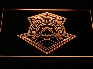 Star Wars Jedi Starfighter LED Neon Sign