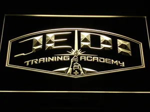 Star Wars Jedi Training Academy LED Neon Sign