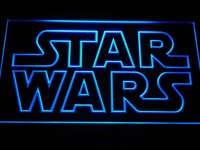 Star Wars Outline LED Neon Sign