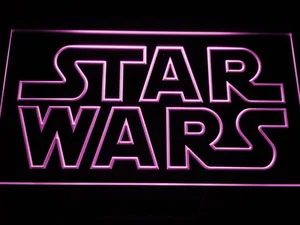 Star Wars Outline LED Neon Sign